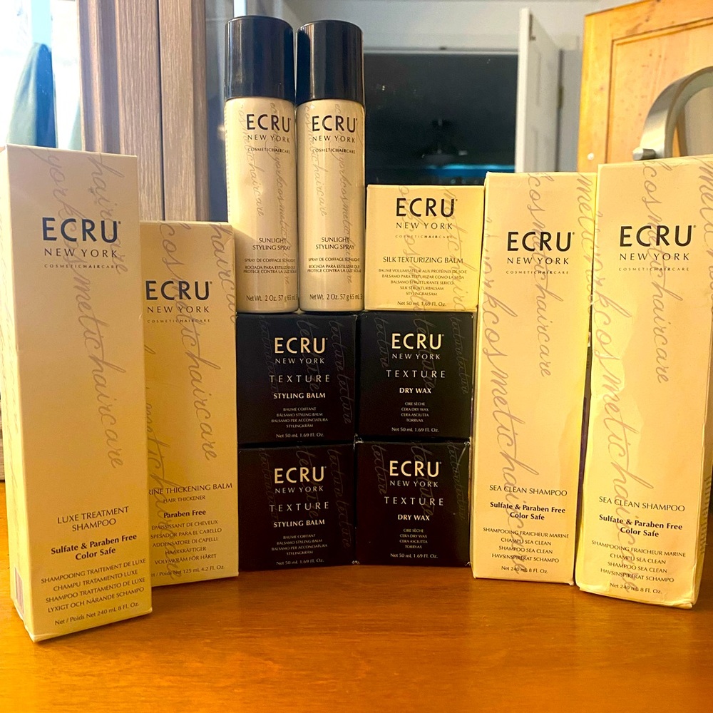 Ecru hair care lot